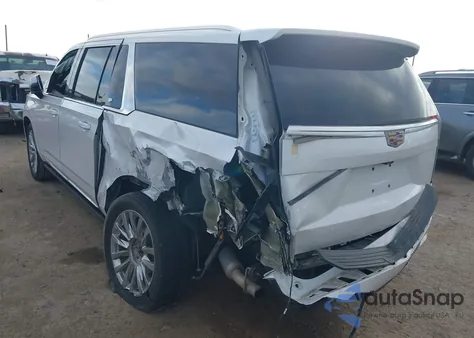 2021 Cadillac Escalade Esv 4Wd Premium Luxury z USA, uszkodzony, nr VIN 1GYS4LKL5MR192145